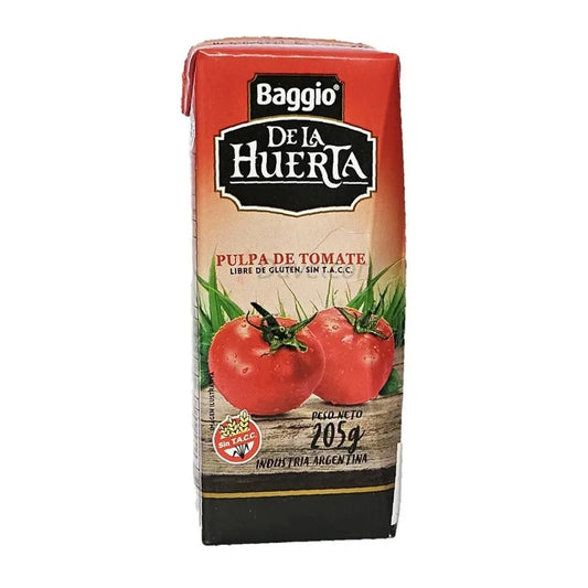 PULPA DE TOMATE SIN GLUTEN BAGGIO 205gr