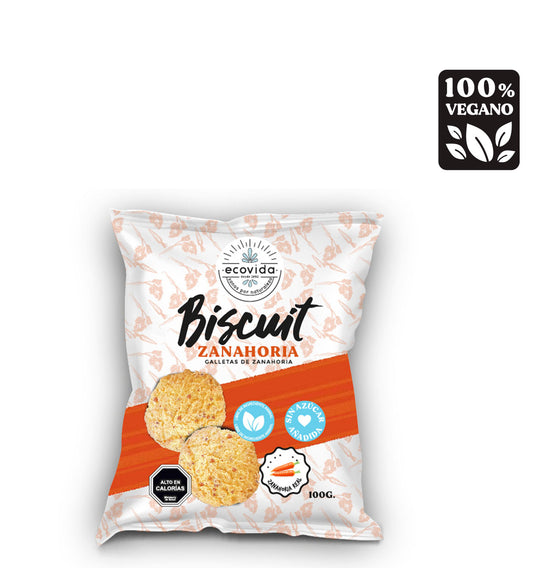 ECOVIDA BISCUIT ZANAHORIA  100g