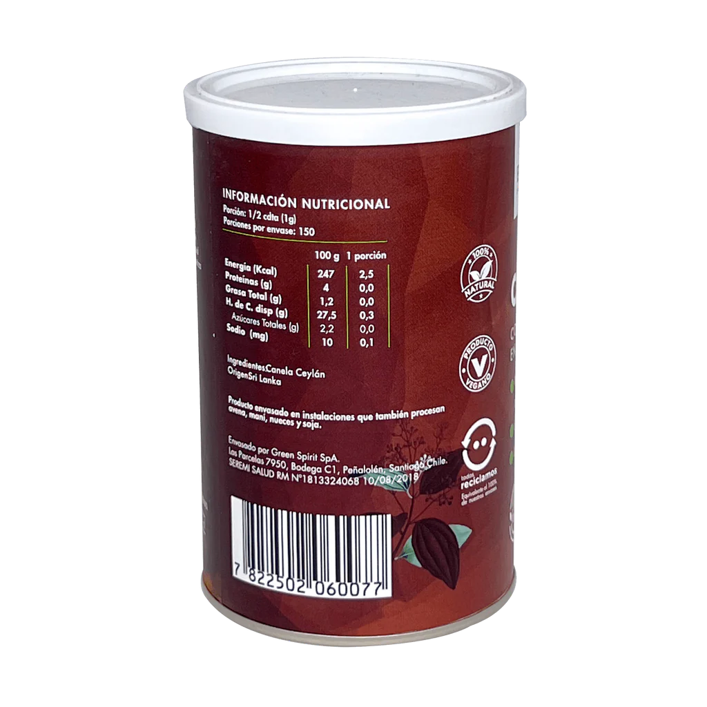 CANELA CEYLAN INMUNE VEGAN 150g