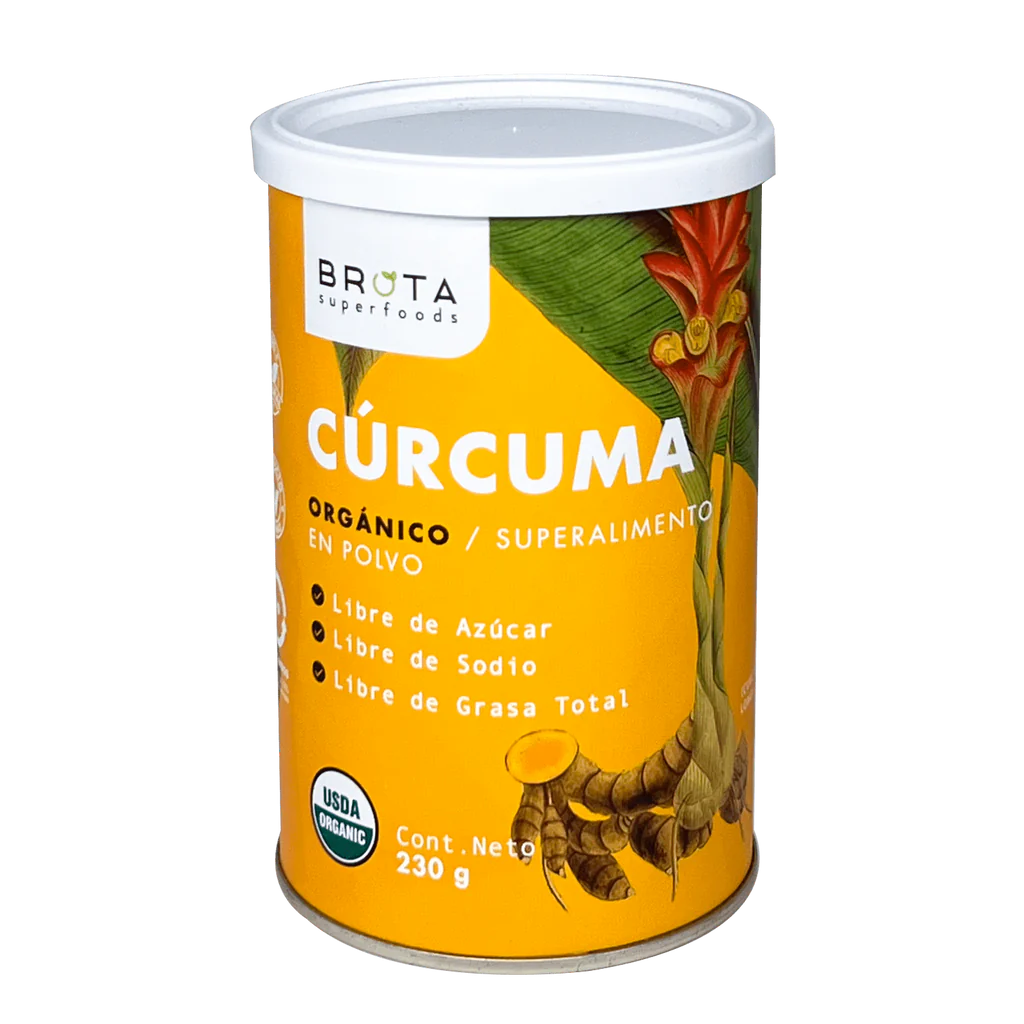 CURCUMA ORGANICA EN POLVO VEGAN 230g