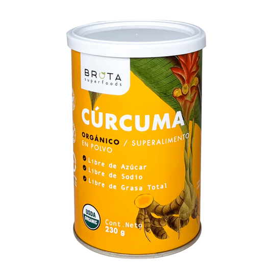 CURCUMA ORGANICA EN POLVO VEGAN 230g