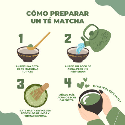 TE MATCHA ORGANICO DETOX VEGAN 100g