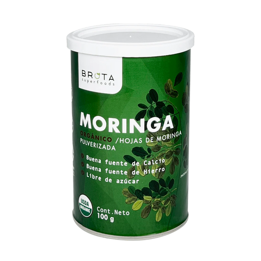 MORINGA ORGANICA EN POLVO VEGAN 100g