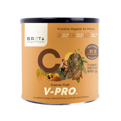 PROTEINA V-PRO CACAO FUEL VEGAN 650g