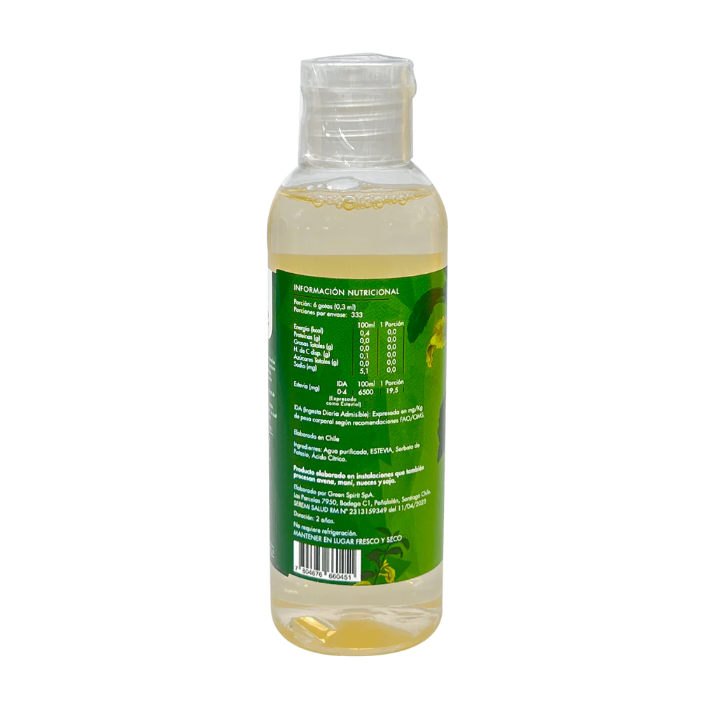 STEVIA LIQUIDA PURA VEGAN 100ml