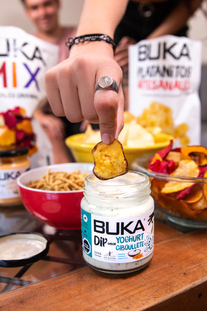 BUKA DIPS YOGURT CIBOULETTE SIN GLUTEN 220GRS
