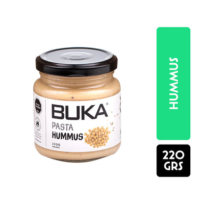 BUKA DIPS HUMMUS SIN GLUTEN VEGANO  220GRS