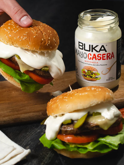 BUKA MAYONESA CASERA SIN GLUTEN 310g