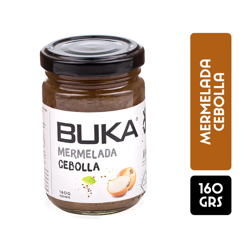 BUKA MERMELADA CEBOLLA SIN GLUTEN VEGANA 160g