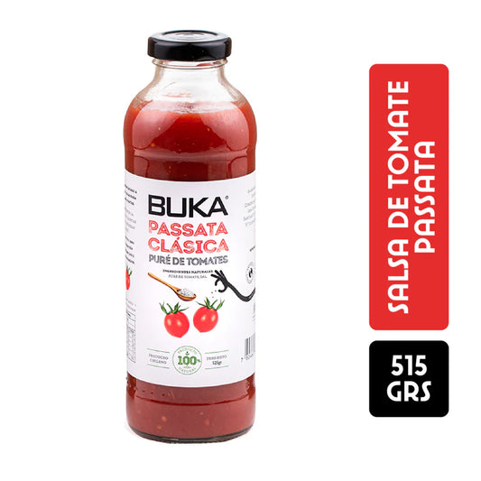 BUKA PASSATA CLASICA SIN GLUTEN VEGANO 515g