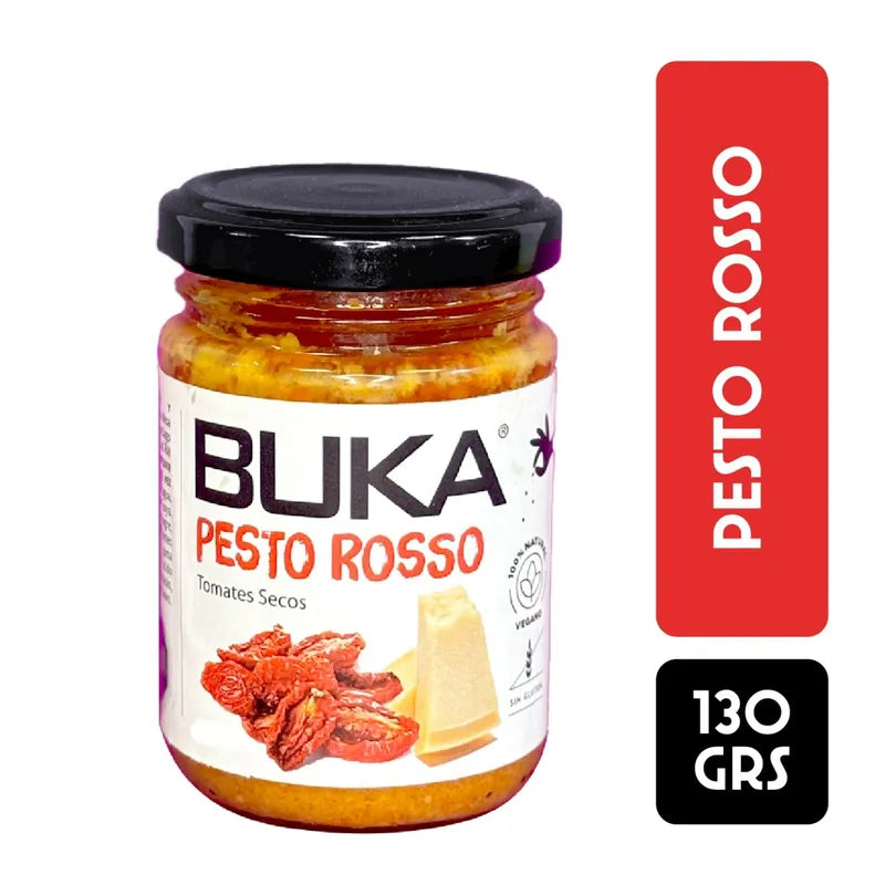 BUKA PESTO ROSSO SIN GLUTEN 130g