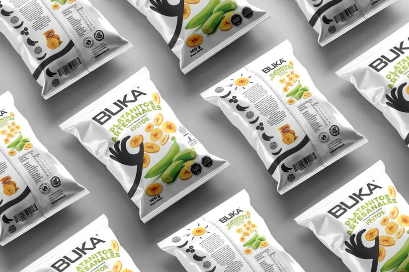 BUKA PLATANITOS SUN GLUTEN VEGANO 100g