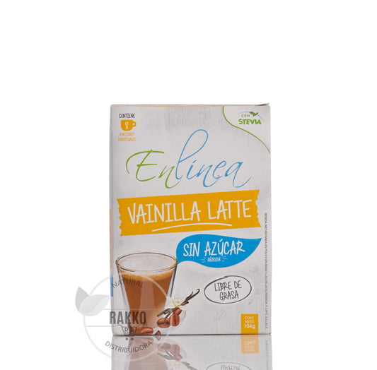 EN LINEA CAFE INSTANTANEO VAINILLA LATTE 8un 104g