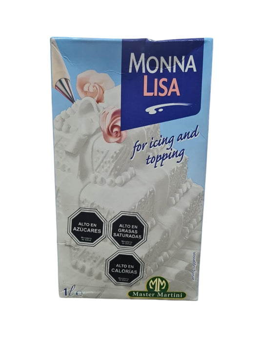 CREMA VEGETAL MONA LISA SABOR CHANTILLY 1LT