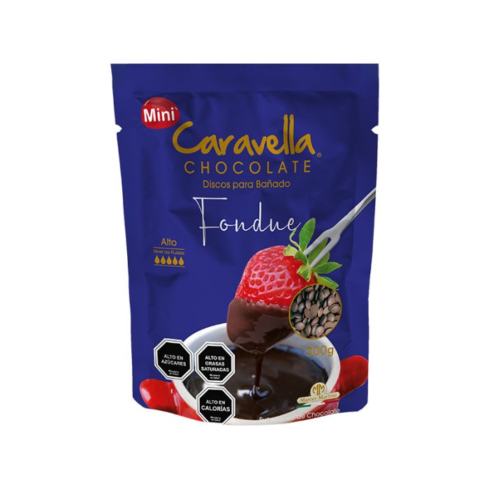 COBERTURA DE CHOCOLATE FONDUE CARAVELLA 300g