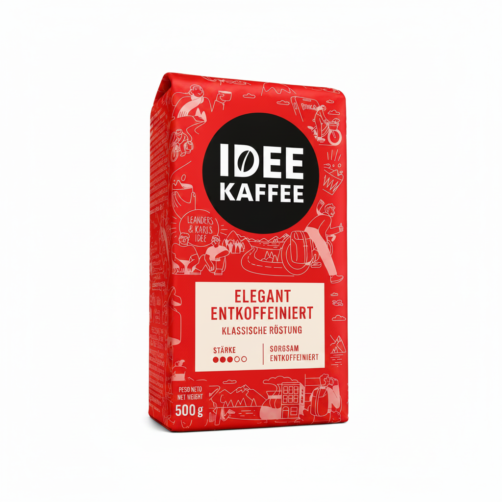 CAFÉ MOLIDO DESCAFEINADO IDEE KAFFEE ELEGANT 500 G
