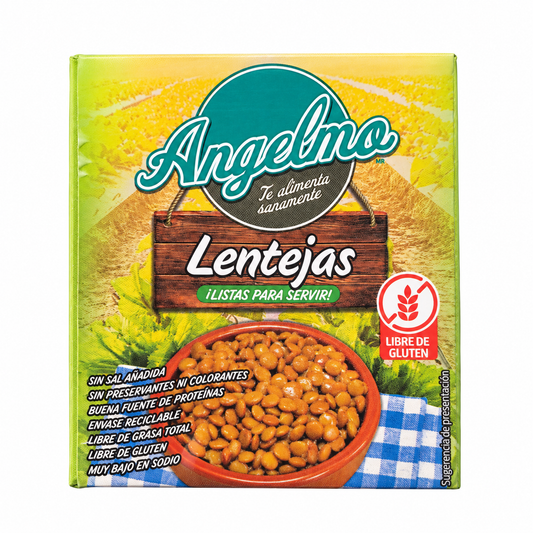 LENTEJAS LISTAS PARA SERVIR ANGELMO 340G SIN GLUTEN Liquidación 31.10.2026