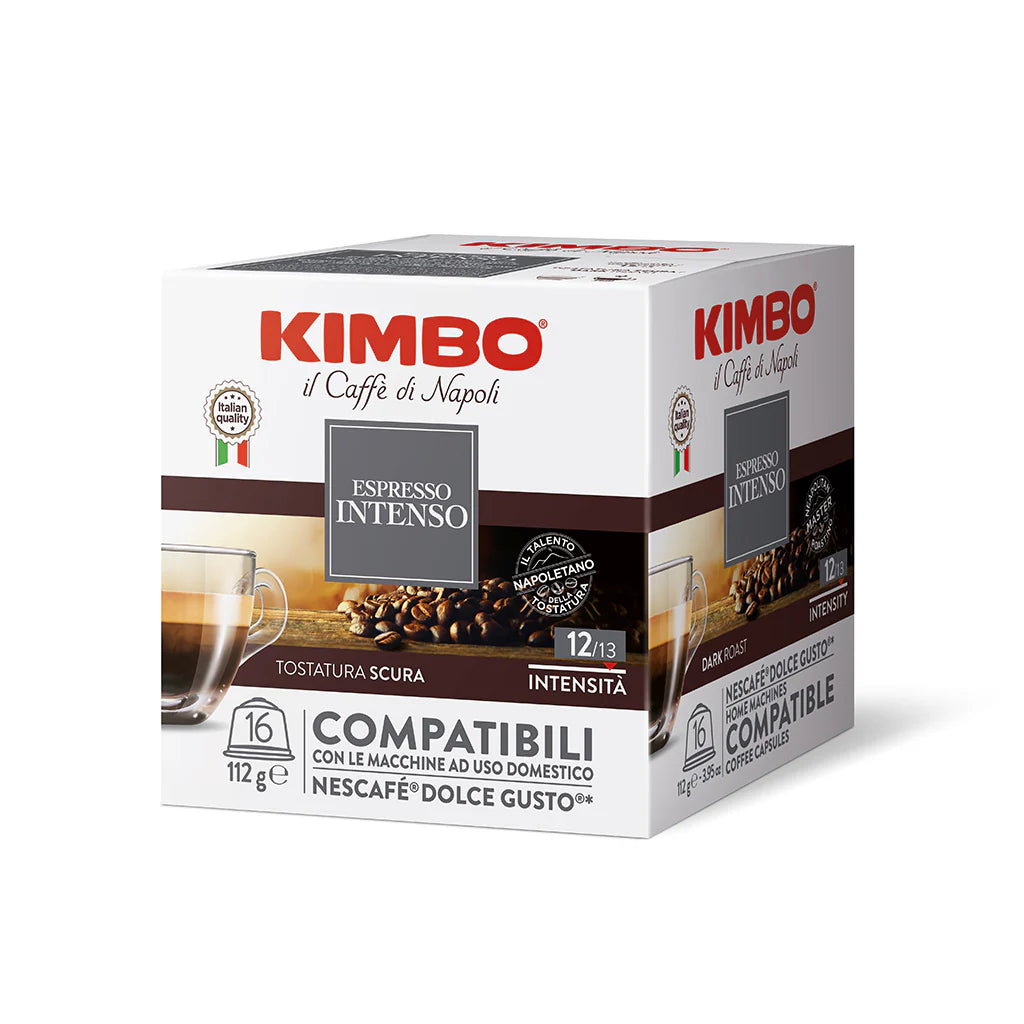 KIMBO CAFE ESPRESSO INTENSO COMPATIBLE CON DOLCE GUSTO 16caps