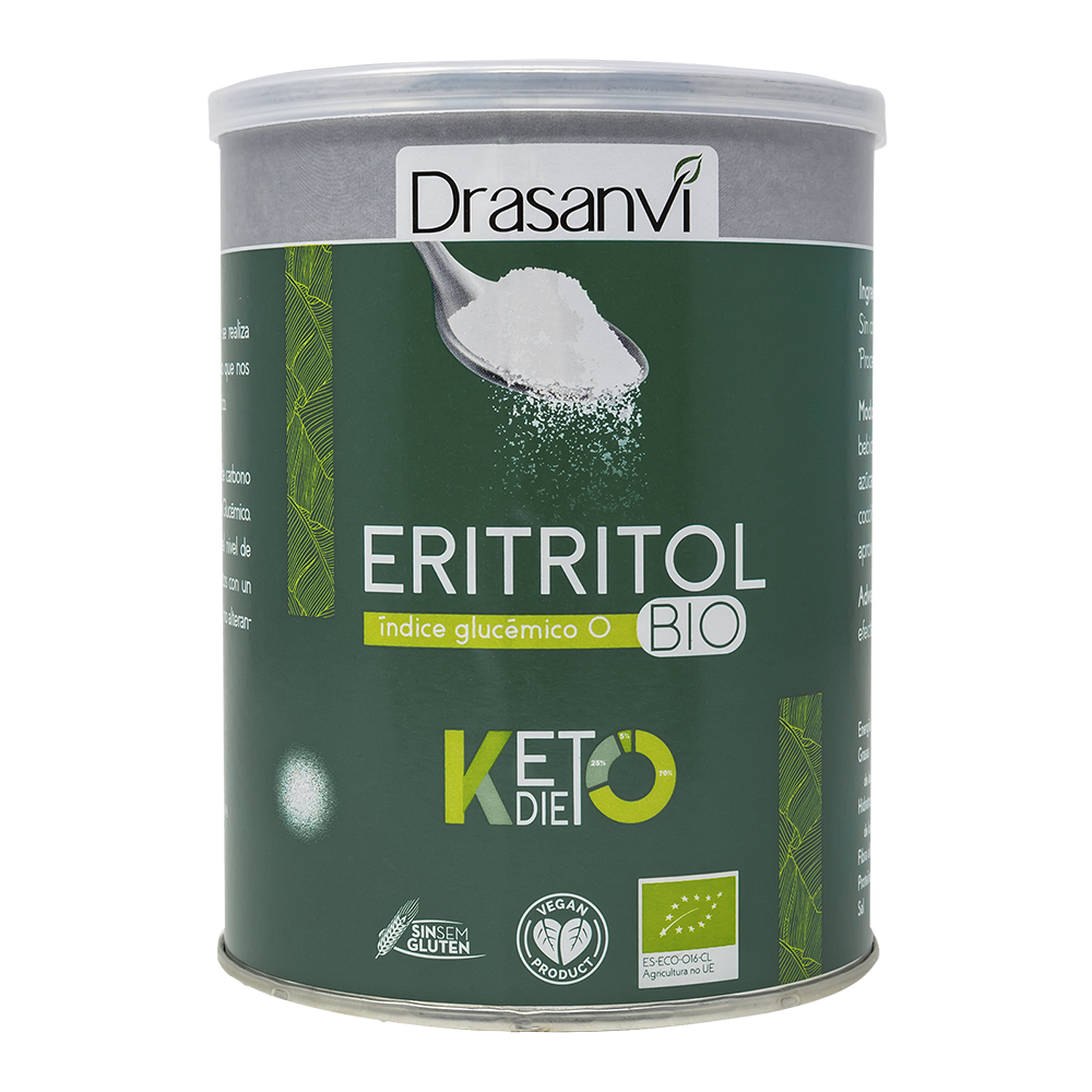 BIO ERITRITOL KETO SIN GLUTEN, VEGAN 500g