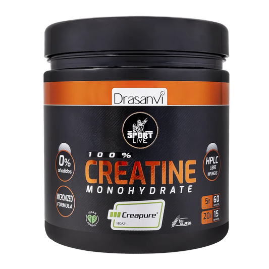 CREATINA 100 % MONOHYDRATE  VEGAN 300GRS