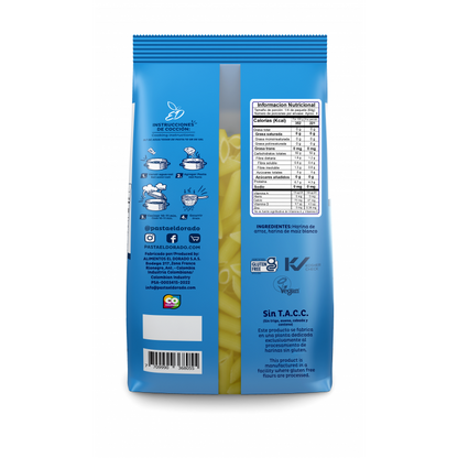 PASTA PENNE RIGATTI DE ARROZ SIN GLUTEN 250g