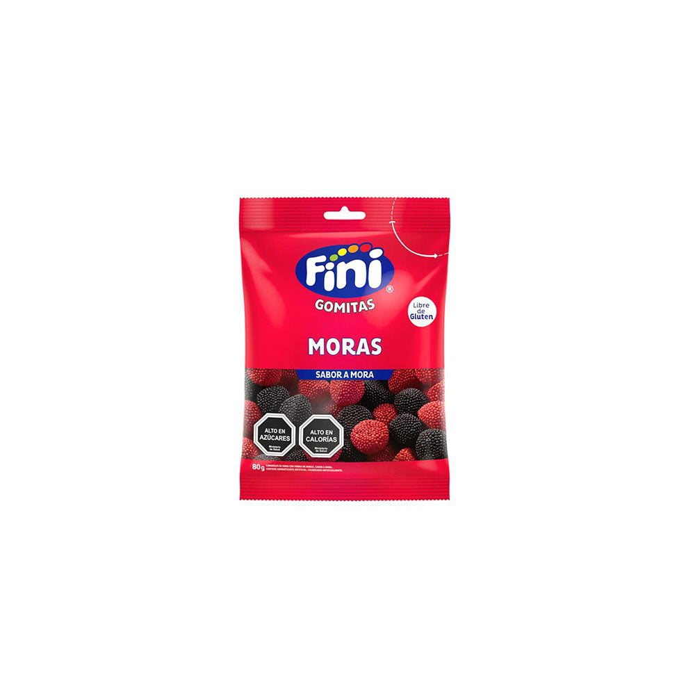FINI PACK 12un. GOMITAS FORMA DE MORAS SIN GLUTEN 15g liquidacion 30/06/2026