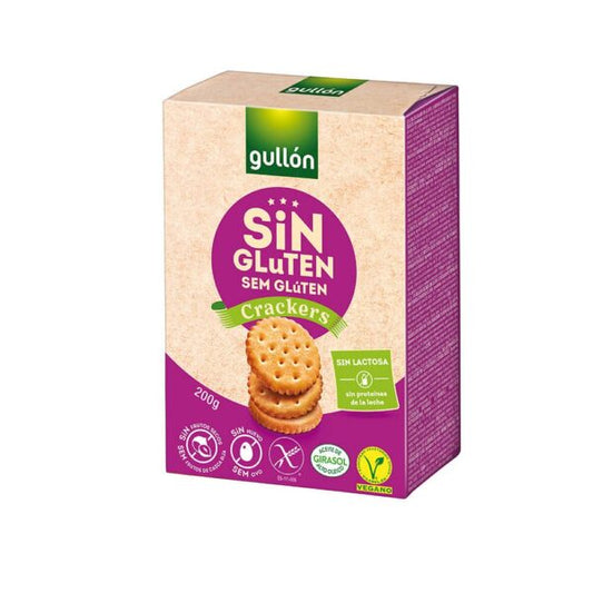 GALLETAS CRACKERS SIN GLUTEN 200g