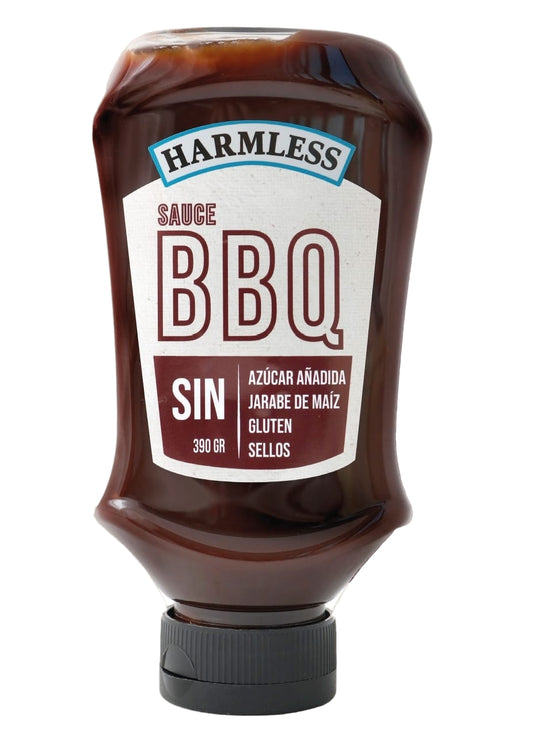 SALSA BBQ SIN AZUCAR  SIN GLUTEN HARMLESS 390g