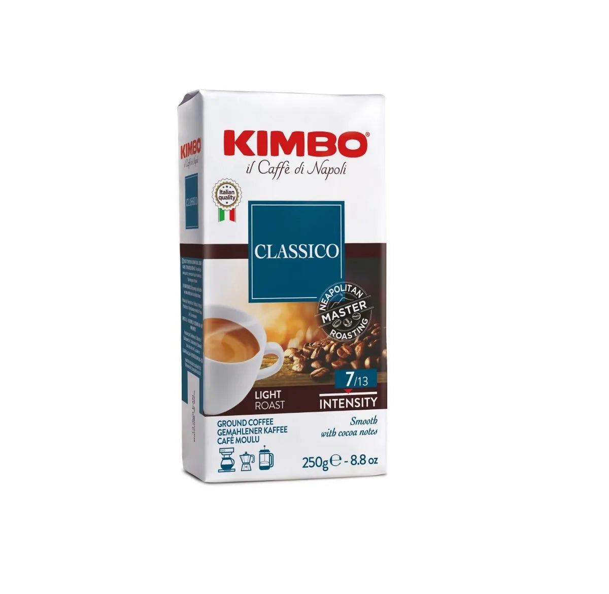 KIMBO CAFE GRANO MOLIDO CLASSICO 250gr