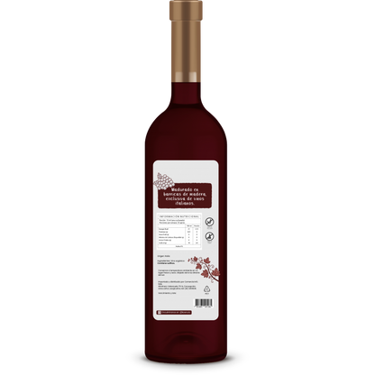 VINAGRE DE VINO TINTO KOE VEGANOS SIN GLUTEN 500ml
