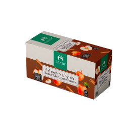LANDI TÉ NEGRO MANZANA CANELA SIN GLUTEN 20bolsitas