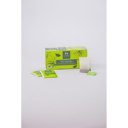 LANDI TÉ VERDE MENTA  LEMONGRASS SIN GLUTEN 25bolsitas