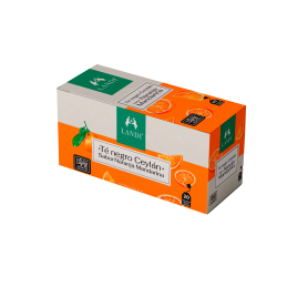 LANDI TÉ NEGRO NARANJA MANDARINA SIN GLUTEN 20bolsitas