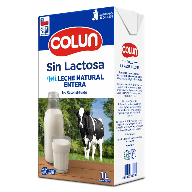 COLUN LECHE ENTERA SIN LACTOSA 1LT SIN GLUTEN