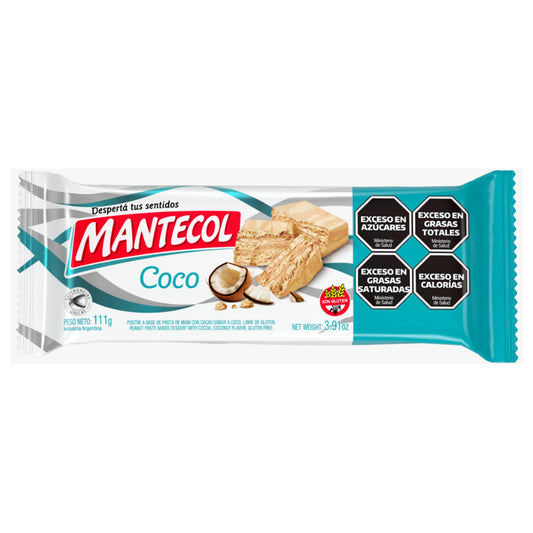 MANTECOL COCO SIN GLUTEN 111g