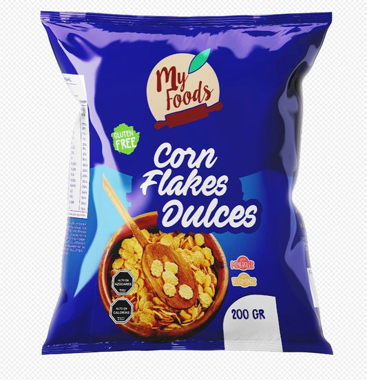 CORN FLAKES AZUCARADO SIN GLUTEN MY FOODS 200g liquidacion 11/11/2025