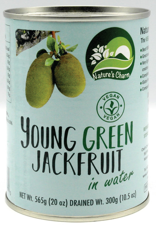 FRUTA JACA VERDE EN AGUA VEGANA NATURES CHARM 565g