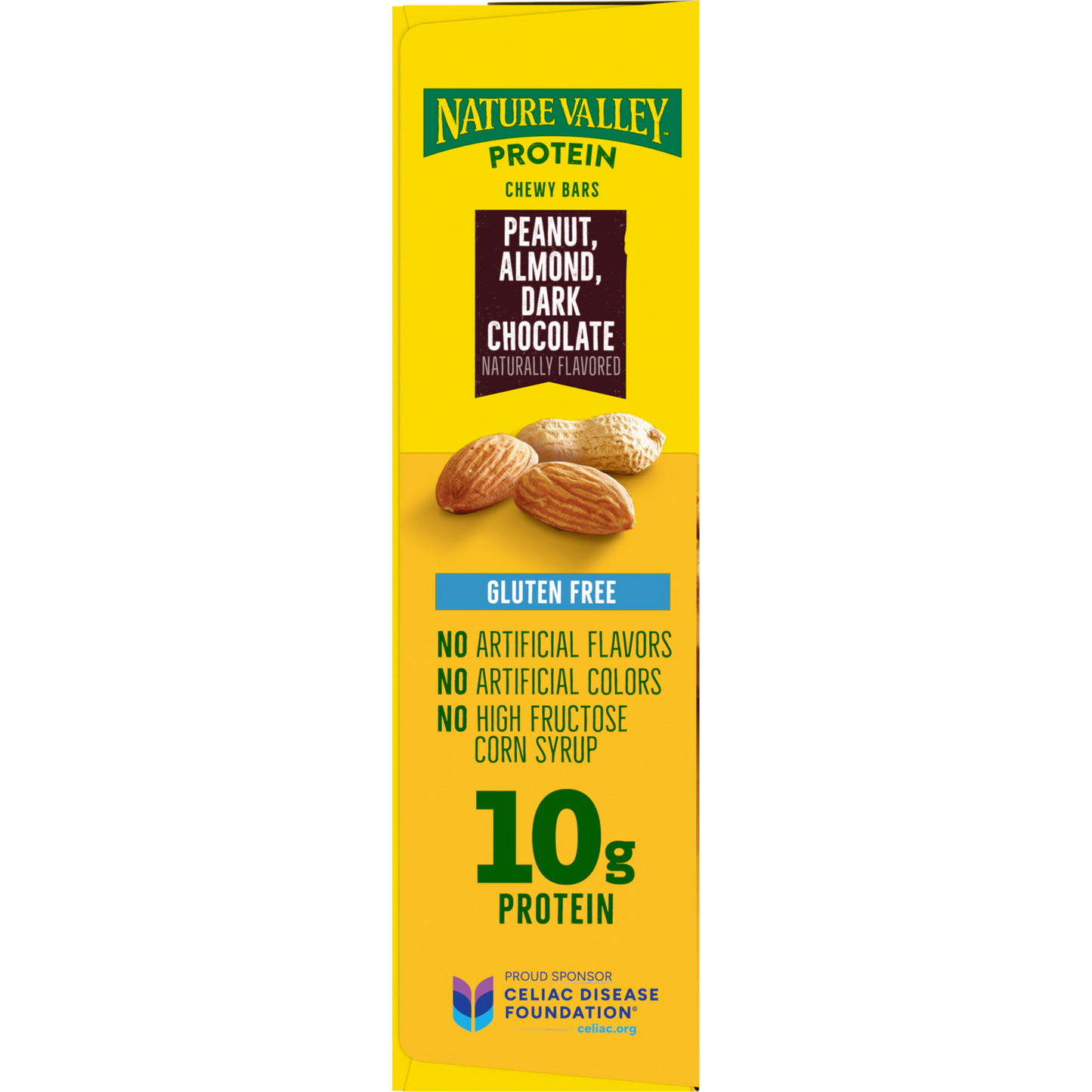 NATURE VALLEY PACK 5 BARRITAS 10g PROTEINA SI GLUTEN MANI-ALMENDRA CHOCOLATE DARK 40g liquidacion 04/05/2026