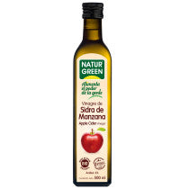 VINAGRE DE SIDRA DE MANZANA ORGANICO SIN GLUTEN NATUR GREEN 500ML