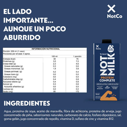 NOT MILK COMPLETE PROTEIN 750ML