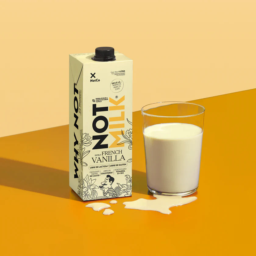 NOT MILK FRENCH VAINILLA SIN GLUTEN Y VEGANA 1LT