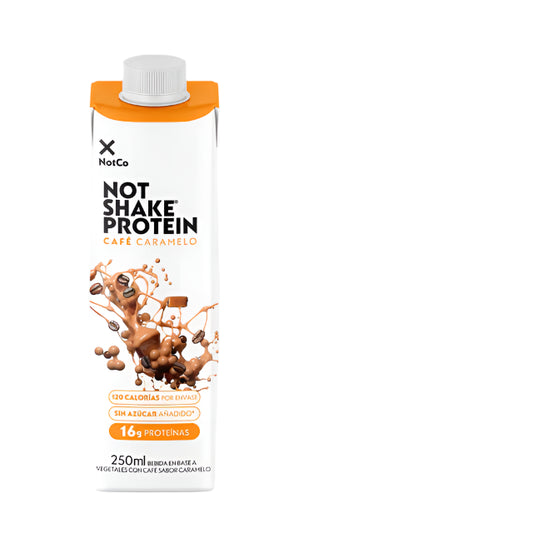 NOT SHAKE PROTEIN CAFE CARAMELO SIN GLUTEN VEGANO 250ML