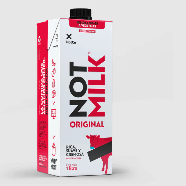 NOT MILK ORIGINAL SIN GLUTEN Y VEGANA 1LT