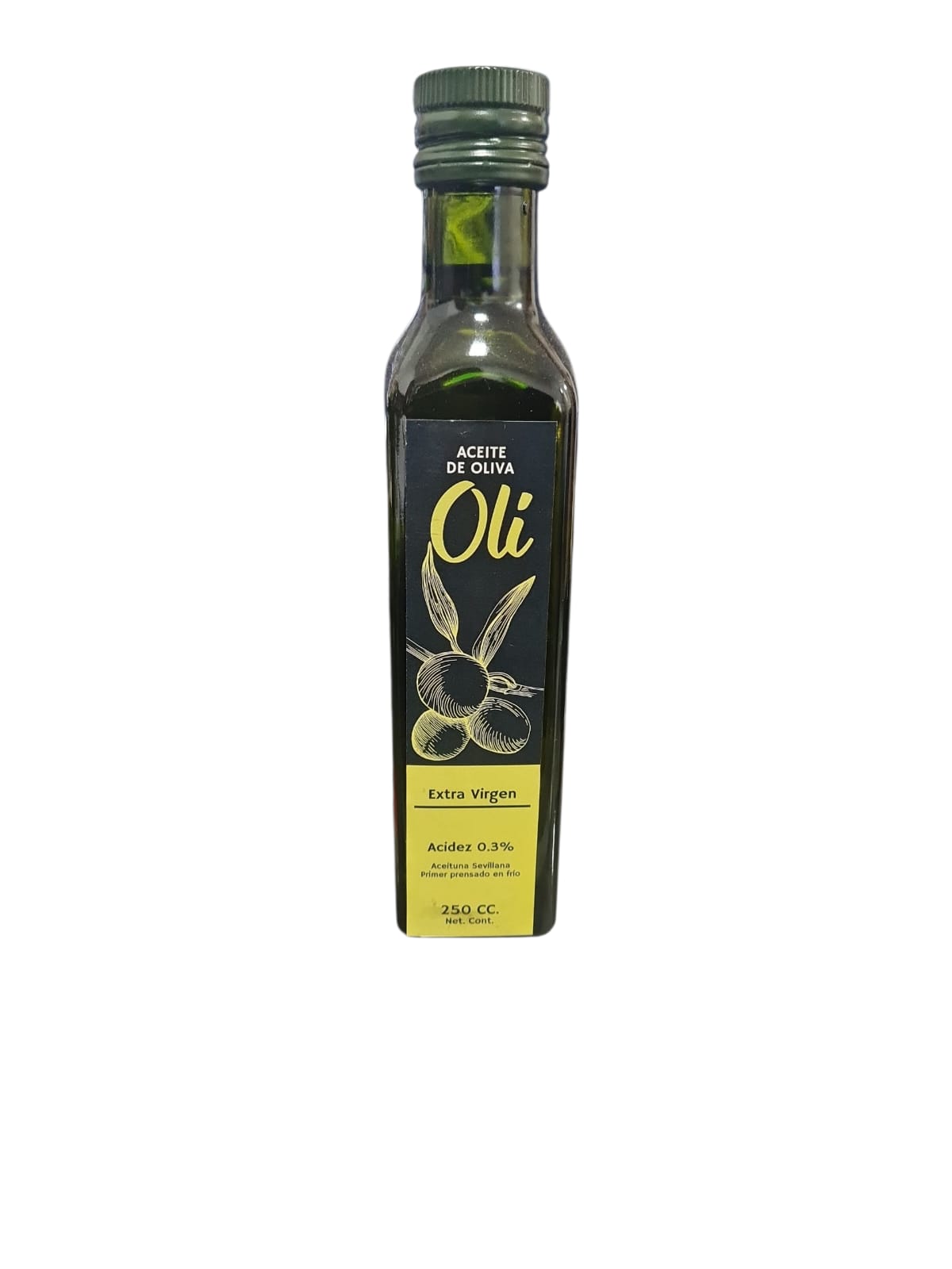 ACEITE DE OLIVA SIN GLUTEN OLI  EXTRA VIRGEN 250cc