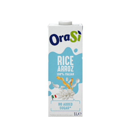 BEBIDA VEGETAL ORASI ARROZ SIN AZUCAR SIN GLUTEN 1LT