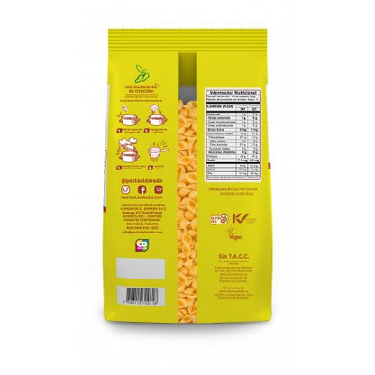 PASTA CARACOLITOS DE LENTEJAS AMARILLAS SIN GLUTEN 250g