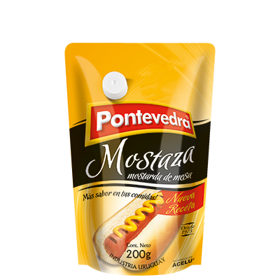 MOSTAZA SIN GLUTEN DOYPACK PONTEVEDRA 200g