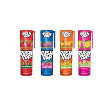 PUSH POP CARAMELOS SIN GLUTEN SABORES SURTIDOS  DISPLAY 20un