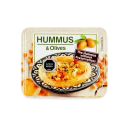 HUMMUS CON ACEITUNAS Y TAHINI SIN GLUTEN RED SPOON 100gr