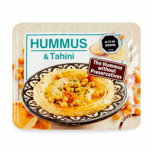 HUMMUS & TAHINI SIN GLUTEN VEGANO RED SPOON 100gr liquidacion 30/07/2026